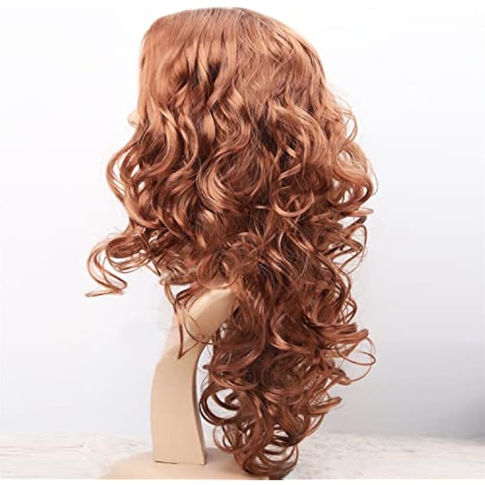DILLARDS Wigs For Women Ombre Wavy Long Blonde Heat Resistant Fiber For Daily Party (18 Inch, 30#) - Image 5